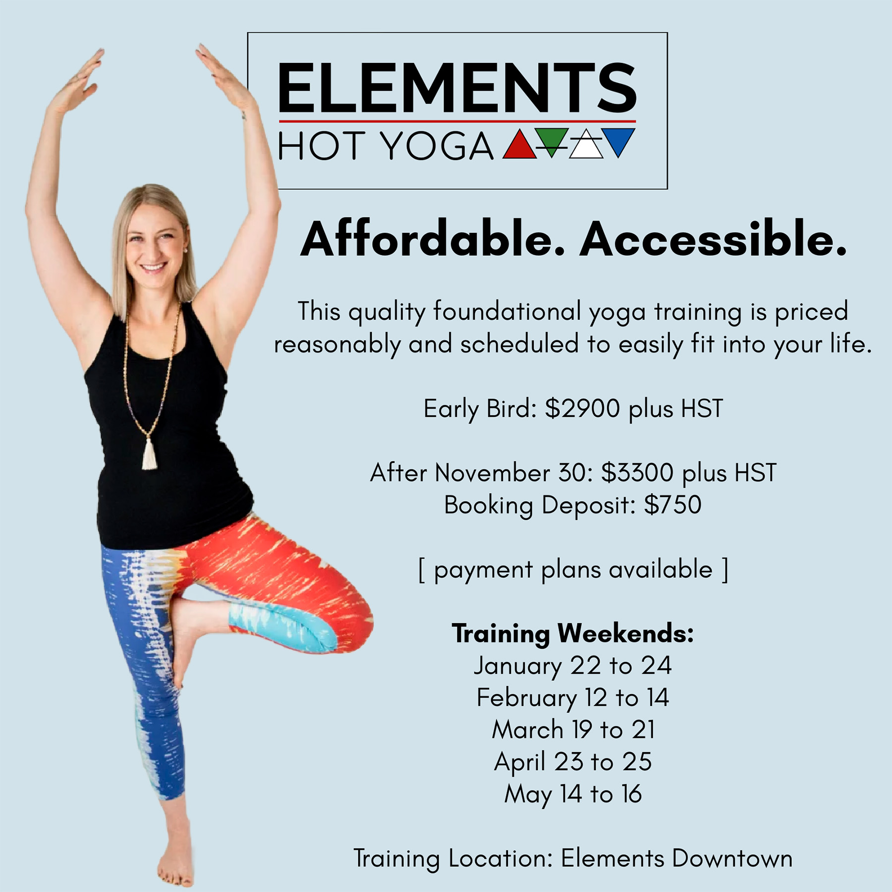 Affordable. Accessible.